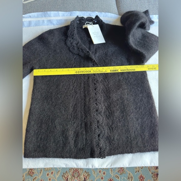Sezane Angie Cardigan XL Black Brand New - Picture 12 of 15
